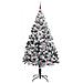 Albero di Natale artificiale con 300 LED Bianco 240 cm - Foto miniatura 4