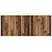 Testata con Comodino 3 pcs Legno vecchio Legno multistrato - Foto miniatura 5
