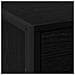 Comodino 2 pcs Rovere Nero 50 x 39.5 x 50 cm Legno multistrato - Foto miniatura 9