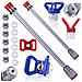 Set Lancia Per Pistola A Spruzzo 50cm + 30cm - Compatibile Con Filettatura 7/8'' | Acciaio Inossidabile, Usura Resistente | Accessori Verniciatura - Foto miniatura 1