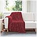 Coperte da Pile 6 pcs Rosso Bordeaux 150 x 130 cm Panno - Foto miniatura 2