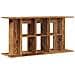 Supporto Acquario 120x40x60cm in Legno Multistrato Legno Antico - Foto miniatura 1