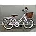 Bici Da Bambina Stile Vintage Misura 16 Bicicletta Bimba Senza Cambio 1v Completa Di Accessori Con Cestino E Luci A Led - Rosa Pastello - Foto miniatura 1