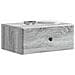Mobiletto da notte a muro 2 pcs Grigio Sonoma 49 x 34,5 x 20 cm - Foto miniatura 2