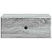 Mobiletto da notte a muro 2 pcs Grigio Sonoma 49 x 34,5 x 20 cm - Foto miniatura 5
