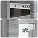 Mobiletto da notte a muro 2 pcs Grigio Sonoma 49 x 34,5 x 20 cm - Foto miniatura 8