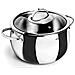 Vaso a forma di pancia con coperchio [Nuovo design], acciaio inox 18/10, Ø 28 cm, - Foto miniatura 1