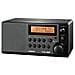 Radio da Tavolo con Cabinet Legno Nero 24 x 18x 11 cm DDR31-EU - Foto miniatura 1
