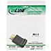 adattatore hdmi 19pin type-a maschio a hdmi 19pin type-a femmina angolato a 90 gradi verso lalto, pin dorati - Foto miniatura 2