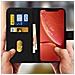 Custodia Iphone Xr Sportellino Portacarte Funzione Supporto Video - Nero - Foto miniatura 3