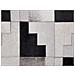 Tappeto In Pelle Nero / Grigio 140 X 200 Cm Efirli - Foto miniatura 4