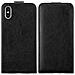 Custodia Compatibile Con Apple Iphone X / Xs In Nero Di Notte - Coperchio Protettivo In Design Flip Con Chiusura Magnetica - Foto miniatura 2