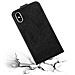 Custodia Compatibile Con Apple Iphone X / Xs In Nero Di Notte - Coperchio Protettivo In Design Flip Con Chiusura Magnetica - Foto miniatura 8