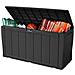 Scatola Di Immagazzinaggio Keter Sherwood 270l Antracite - Foto miniatura 2