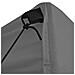 Gazebo Professionale Pieghevole 4 Pareti 2x2m Acciaio Antracite - Foto miniatura 3