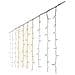 Led Super Chaser Curtain - 240 Led 220 X 150 Cm - Warm White - Ip44 Outdoor Use - Foto miniatura 2