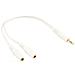 99300G 3.5mm 2x3.5mm Bianco cavo di interfaccia e adattatore - Foto miniatura 1