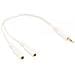 99300G 3.5mm 2x3.5mm Bianco cavo di interfaccia e adattatore - Foto miniatura 2