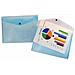 Portadocumenti Metodo - A4 - 210 mm Larghezza x 297 mm Lunghezza Dimensione Foglio - Polipropilene - Blu - 12 / Pacco - Foto miniatura 1