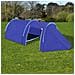 Tenda da Campeggio Impermeabile 4 Persone Blu Navy / Azzurro - Foto miniatura 1