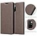 Custodia Compatibile Con Xiaomi Redmi 10 / Redmi Note 11 4g In Bruno Caffè - Coperchio Protettiva Con Chiusura Magnetica, Funzione Stand E Tasca Per Le Carte - Foto miniatura 6
