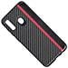 Custodia F-case Tpu Silicone Elegant Feber Cover Case Per Samsung Galaxy A30 A305 Carbon Black - Foto miniatura 1