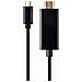 Adattatore Maschio Da Usb-c A Hdmi 4k 60hz 2m Nero - Foto miniatura 4