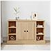 Credenza Rovere Sonoma 100x35,5x60 Cm In Legno Multistrato - Foto miniatura 1