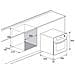 Forno Gas da Incasso FDS66GE Capacità 60 L Multifunzione Ventilato Colore Nero/ Acciaio Inossidabile - Foto miniatura 3