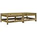 Poggiapiedi Giardino Con Cuscini 2pz Legno Impregnato Di Pino - Foto miniatura 6