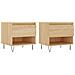 Tavolini Salotto 2pz Rovere Sonoma 50x46x50cm Legno Multistrato - Foto miniatura 2
