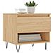 Tavolini Salotto 2pz Rovere Sonoma 50x46x50cm Legno Multistrato - Foto miniatura 3