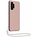 Cover Silicone Per Samsung A32 5g Con Cordino Da Polso Abbinato, Rosa - Foto miniatura 1