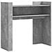 Tavolino Consolle Grigio Cemento 100x35x90 Cm In Multistrato - Foto miniatura 2