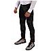 Jeans Skinny Slim Fit Con Fantasia Nera - It48 - M - Foto miniatura 3