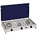 Fornello A Gas 3 Fuochi Inox Gpl 5523   - Blue - Foto miniatura 1