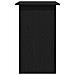 Scrivania Rovere Nero 80x45x74 cm in Legno Multistrato - Foto miniatura 4