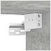 Mobile Pensile “Riga” Grigio Cemento 40x29,5x60 cm - Foto miniatura 5