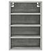 Mobile Pensile “Riga” Grigio Cemento 40x29,5x60 cm - Foto miniatura 8