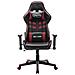 Lusso Casadino -  Sedia Da Gaming Nera E Rosso Vino In Similpelle - Foto miniatura 1