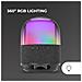 Marsgaming Ms-flow, Altoparlante Bluetooth 5.3 15w, Orbilight Rgb 360°, Driver Deepbass Da 57mm, Microsd, Nero - Foto miniatura 3