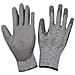 Guanti Antitaglio Di Livello 5, Guanti Da Lavoro Con Rivestimento In Pu, Guanti Di Sicurezza, Taglia S Grey S - Foto miniatura 1