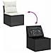 Set Divani da Giardino con Cuscini 7pz Nero Polyrattan - Foto miniatura 8