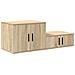 Mobile da deposito Rovere Sonoma 127x41x40 cm Legno ingegnerizzato - Foto miniatura 5