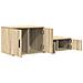 Mobile da deposito Rovere Sonoma 127x41x40 cm Legno ingegnerizzato - Foto miniatura 6