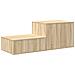 Mobile da deposito Rovere Sonoma 127x41x40 cm Legno ingegnerizzato - Foto miniatura 9