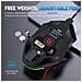 Mouse Da Gioco Cablato Rgb: Alta Precisione, 12 Pulsanti Programmabili, Illuminazione Personalizzabile - Foto miniatura 6