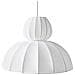 Lampadario Goelette Finta Seta Bianco - Foto miniatura 2
