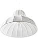 Lampadario Goelette Finta Seta Bianco - Foto miniatura 5