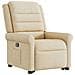 Poltrona Alzapersona Reclinabile Crema in Tessuto - Foto miniatura 4